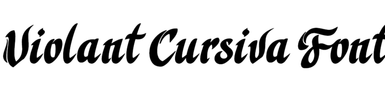 Violant Cursiva Font Download