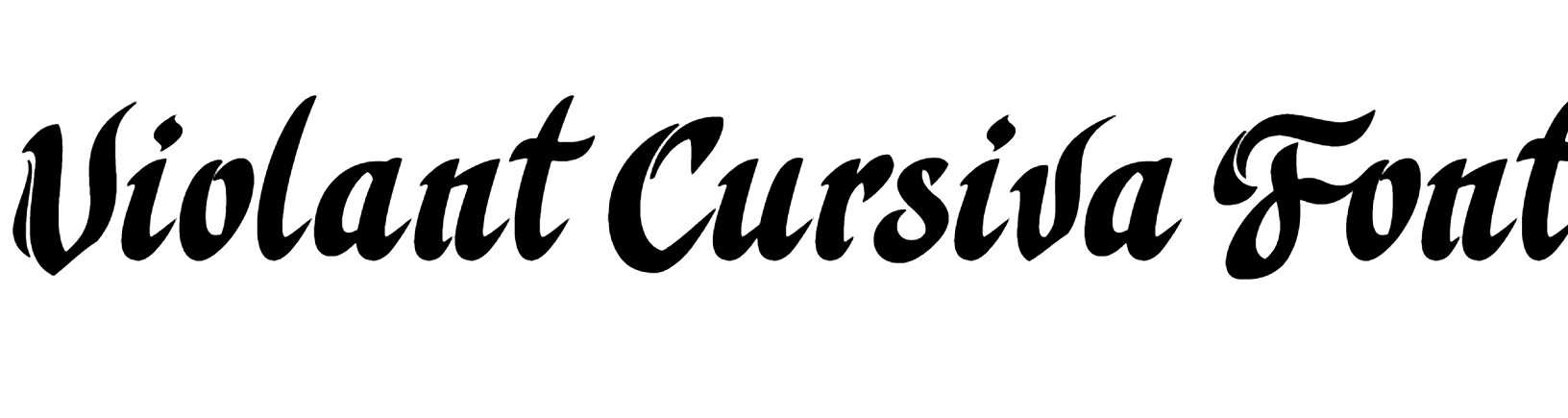 Violant Cursiva Font Download