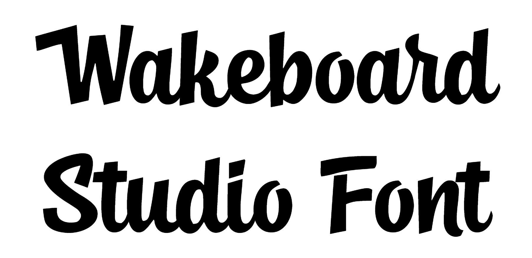 Wakeboard Studio Font Download