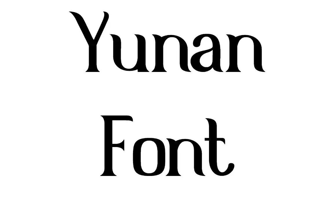 Yunan Font download