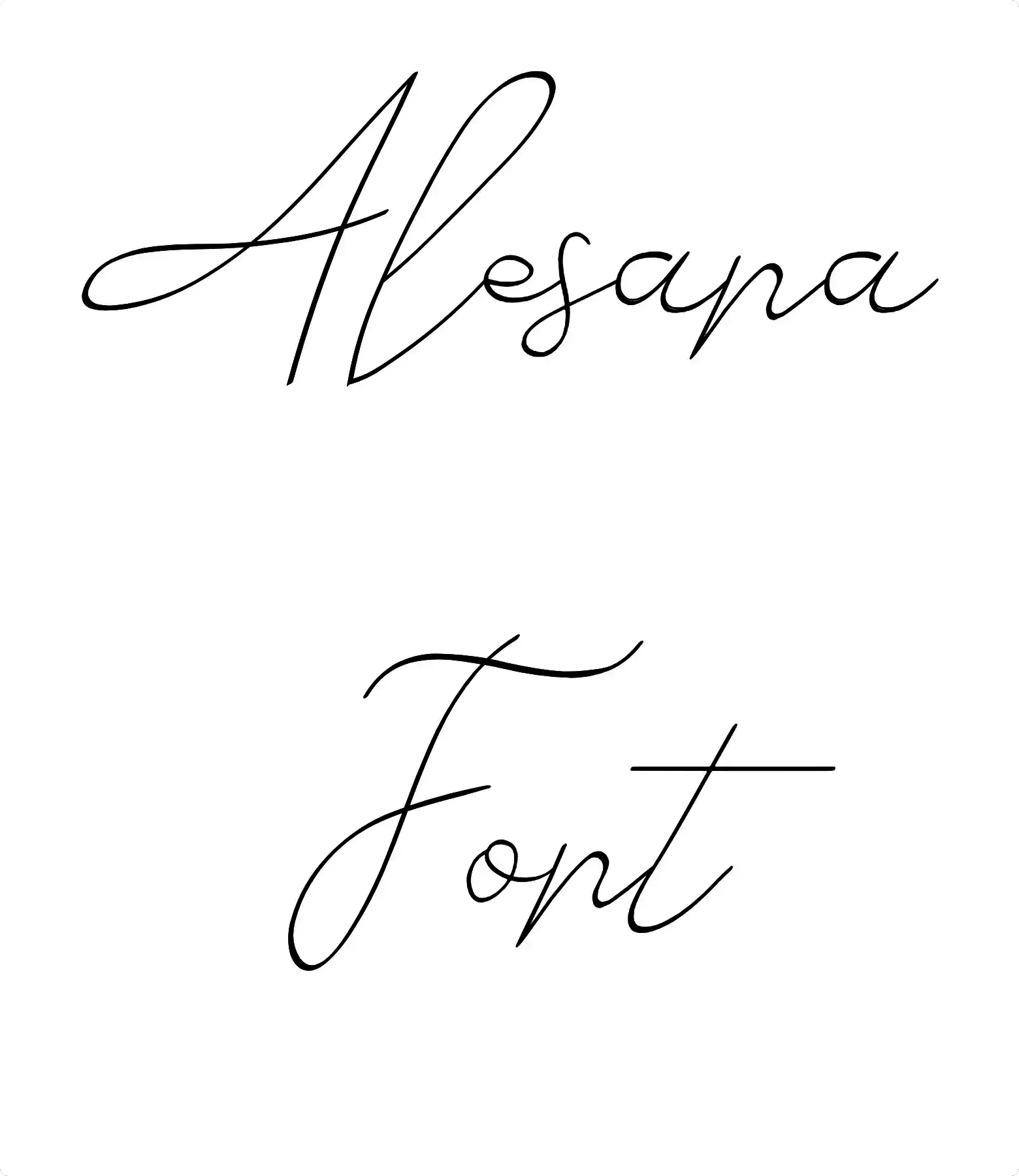 Alesana Font