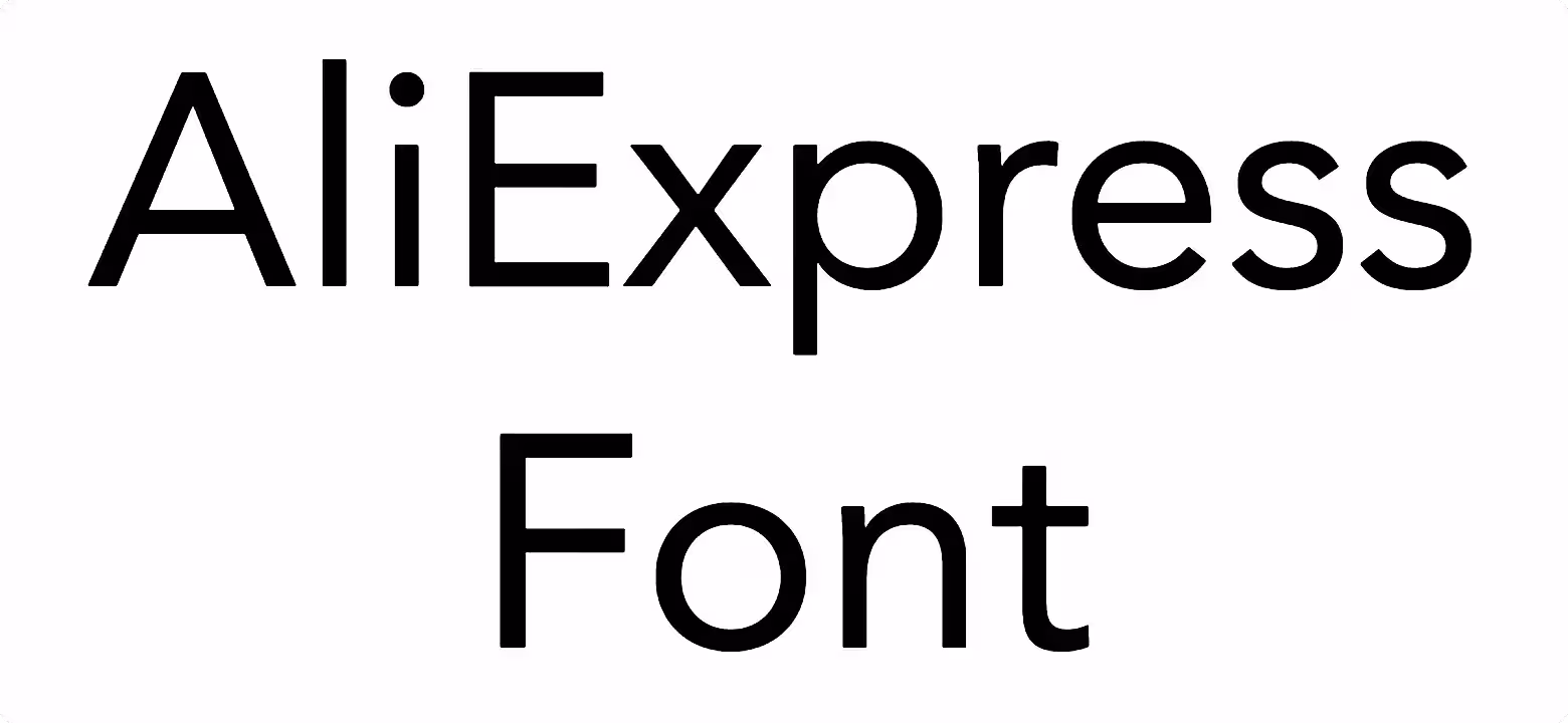 AliExpress Font