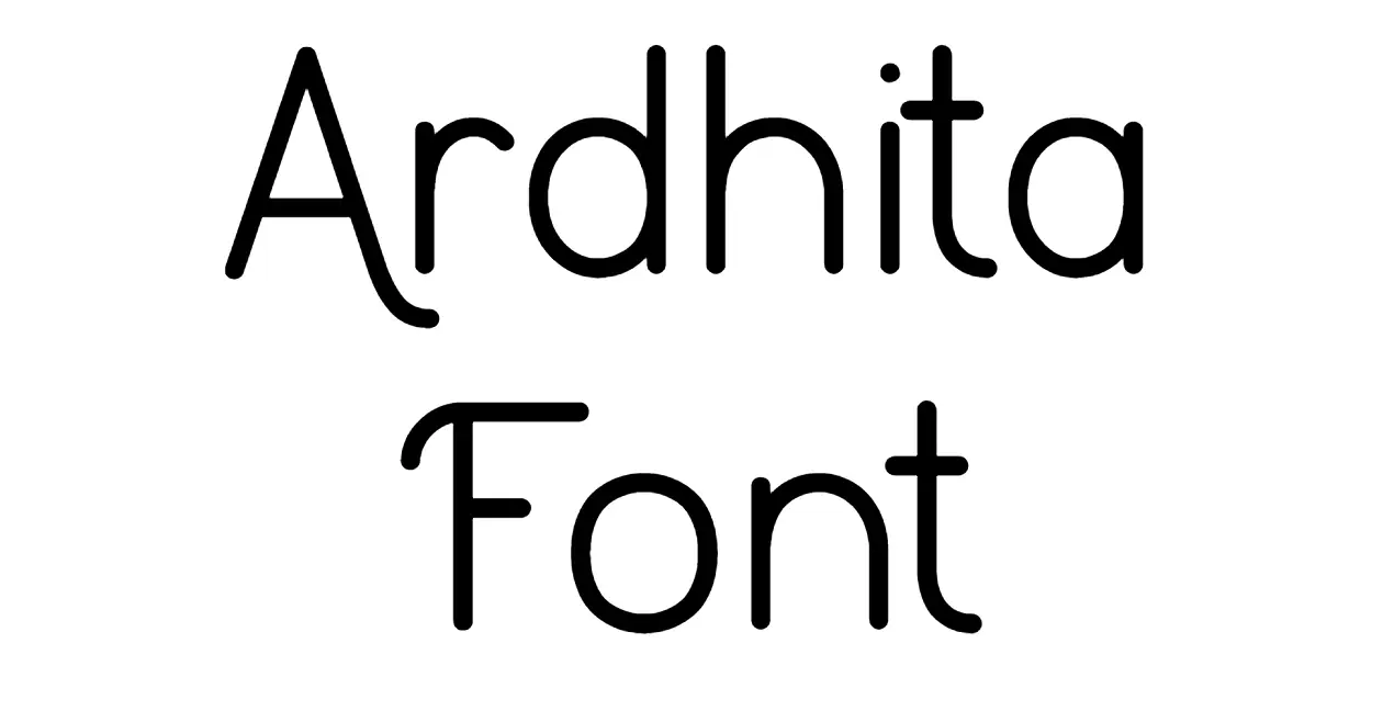 Ardhita Font