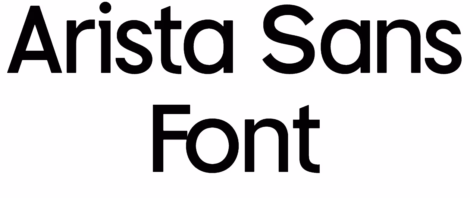 Arista Sans Font
