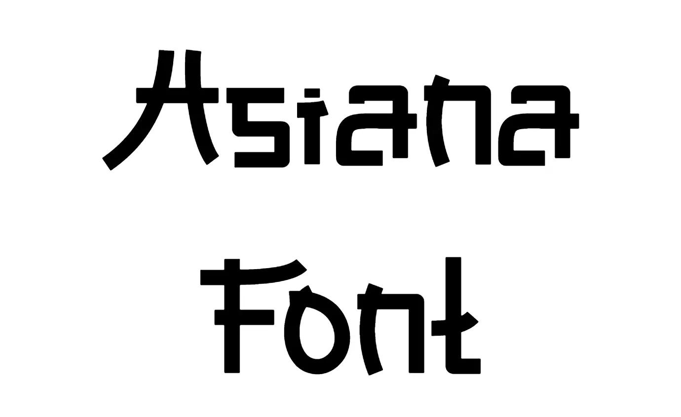 Asiana Font Download