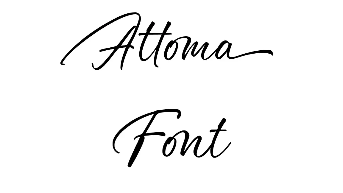 Attoma Font