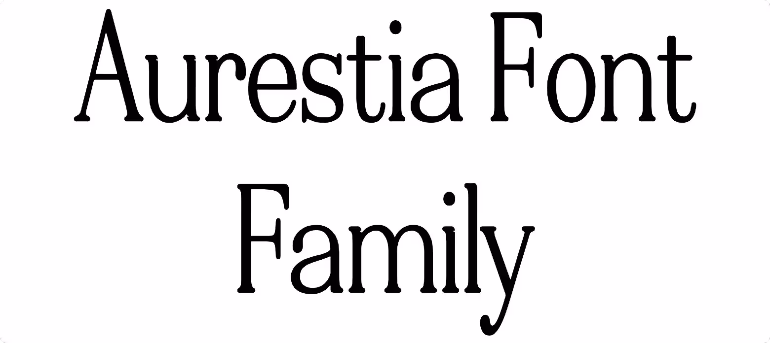 Aurestia Font Family