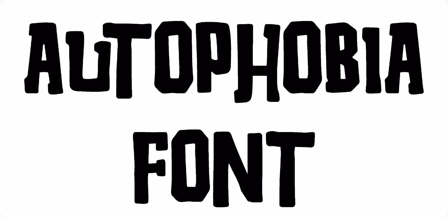 Autophobia Font