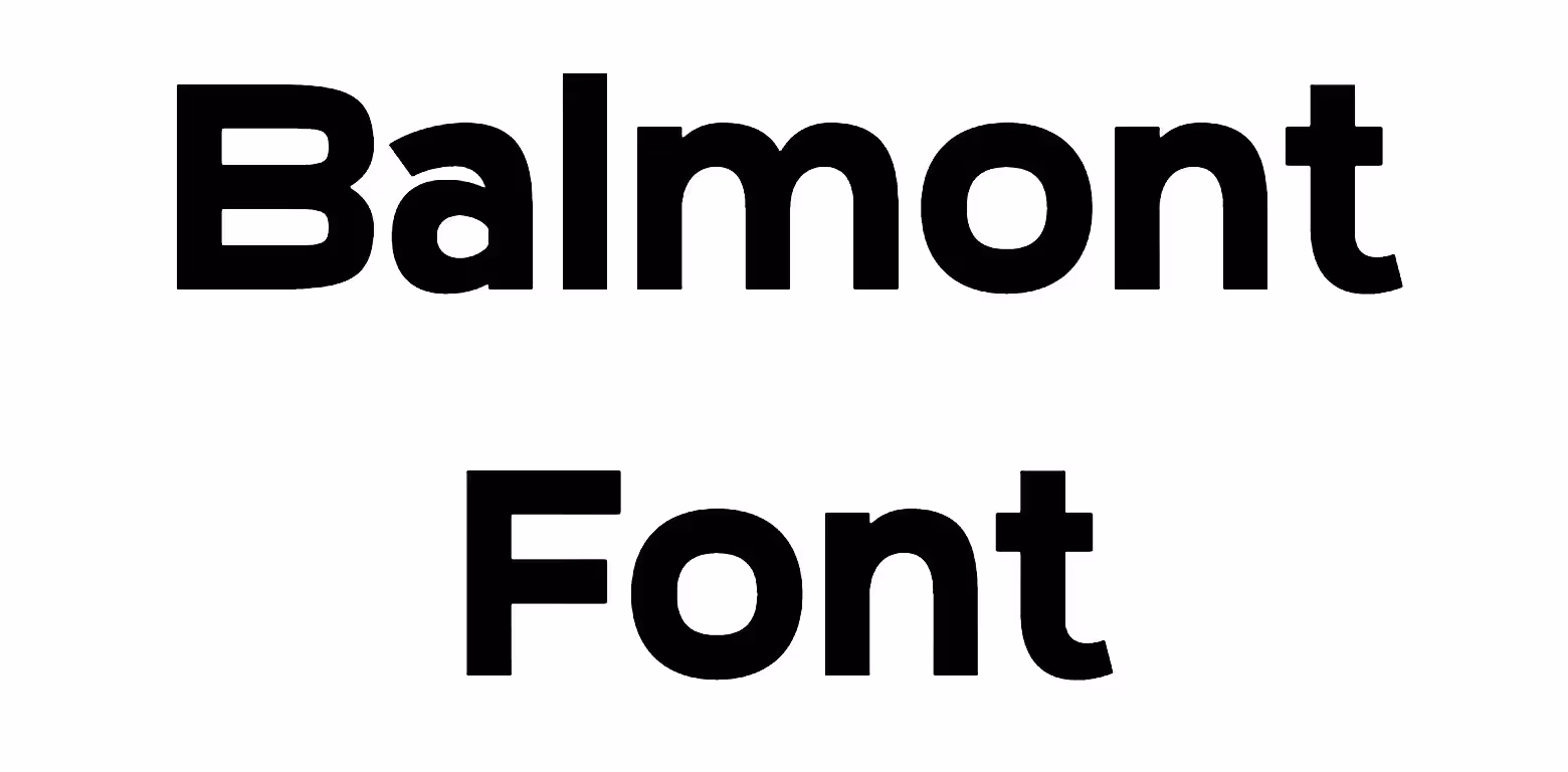 Balmont Font