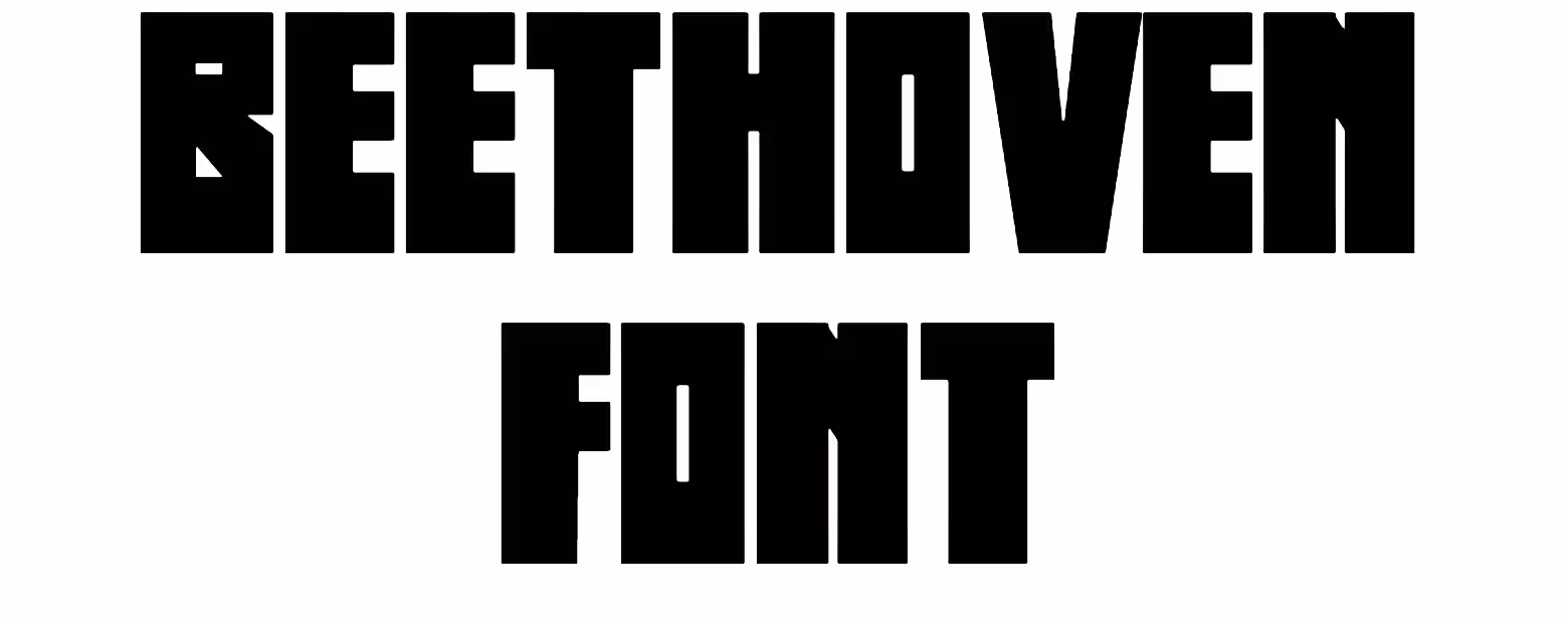 Beethoven Font