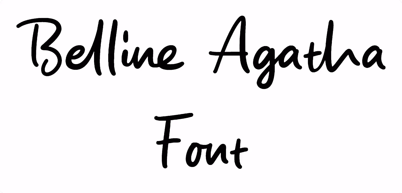 Belline Agatha Font