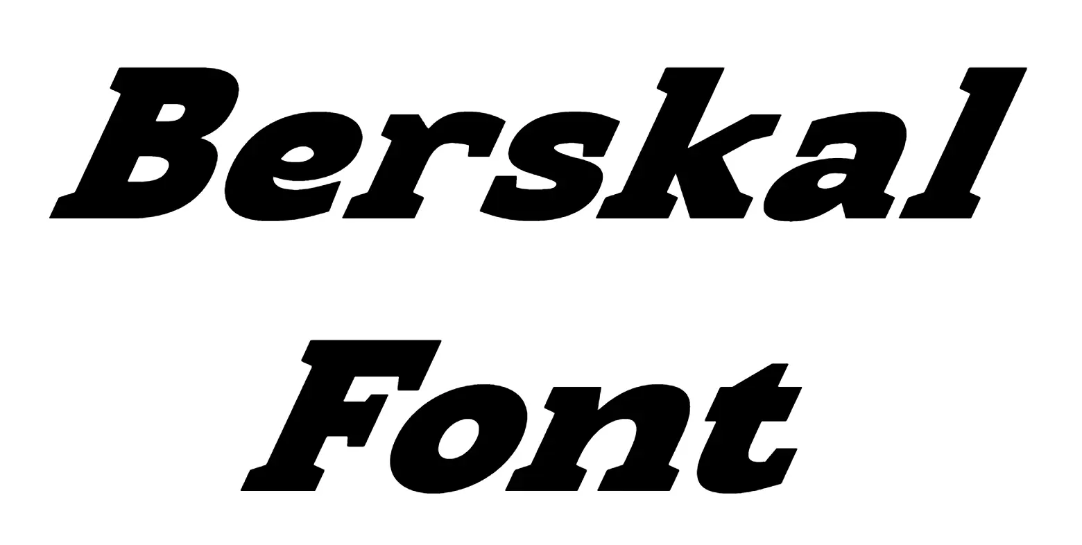 Berskal Font
