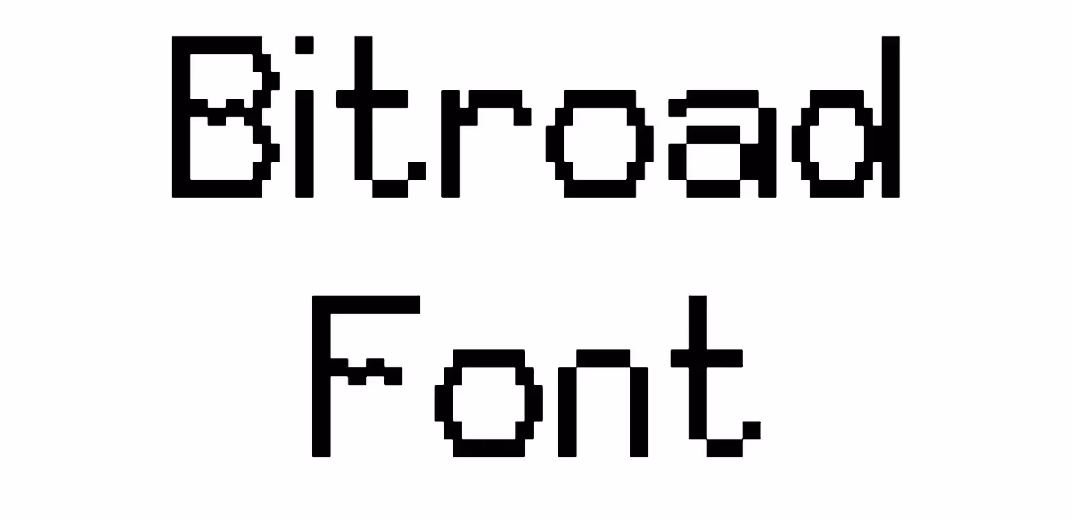 Bitroad Font