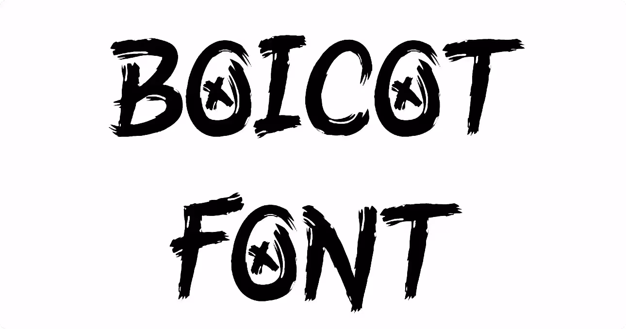 Boicot Font