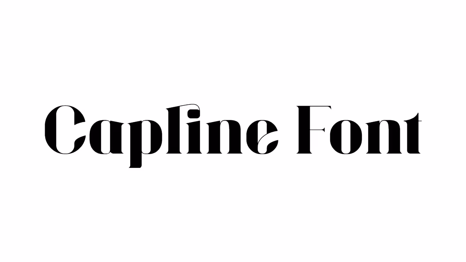 Capline Font