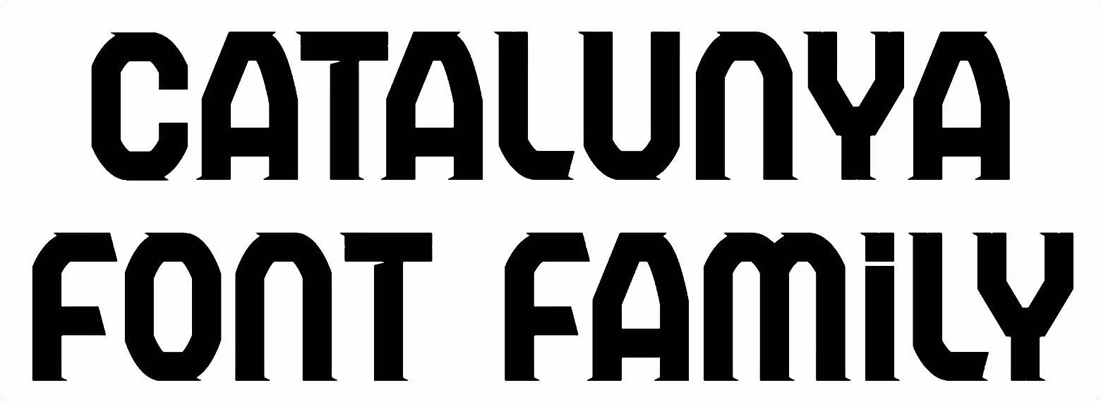 Catalunya Font Family