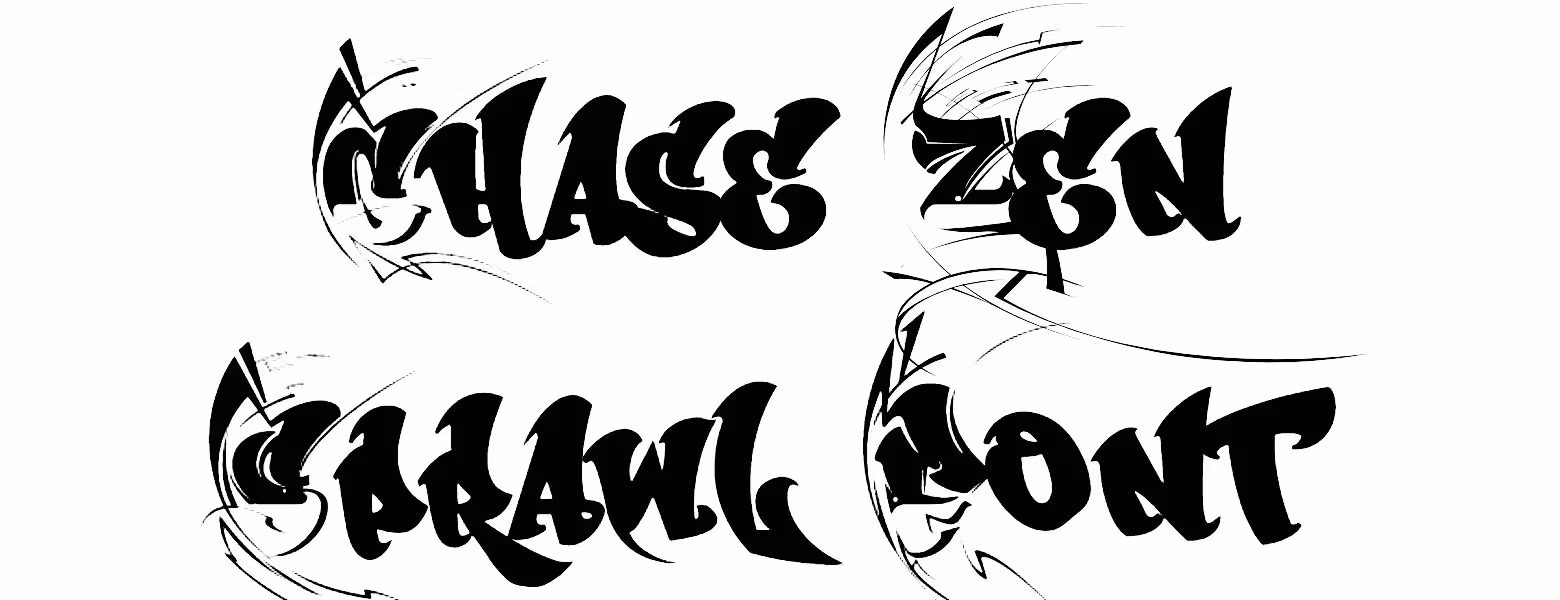 Chase Zen Sprawl Font