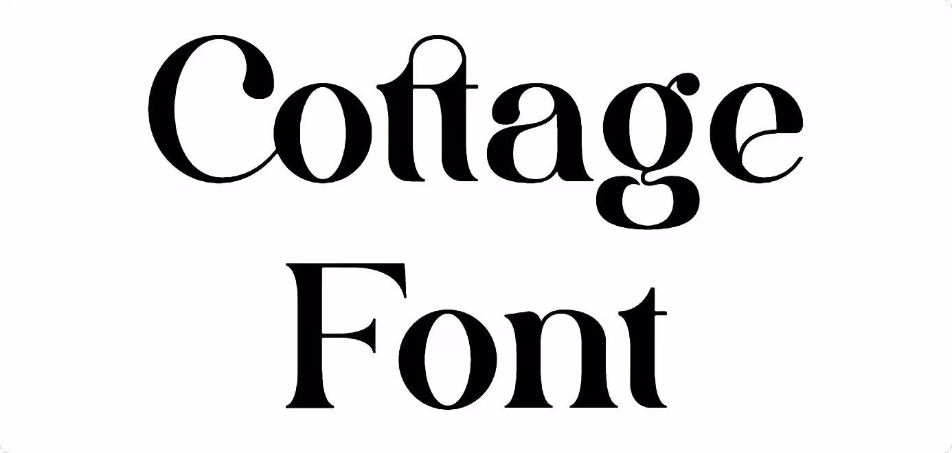 Cottage Font
