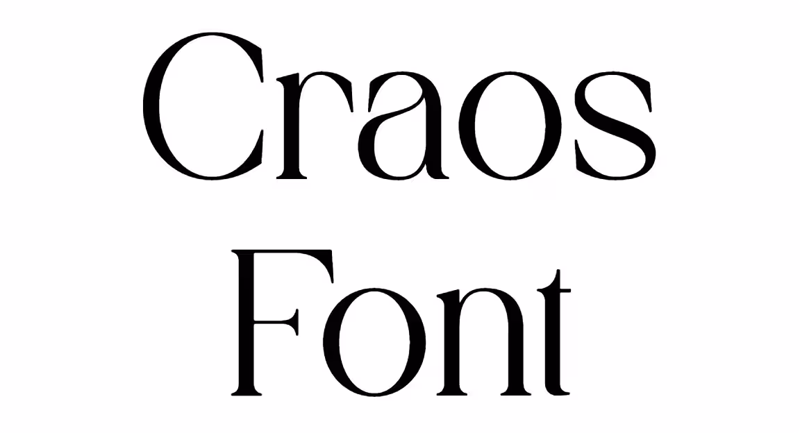 Craos Font