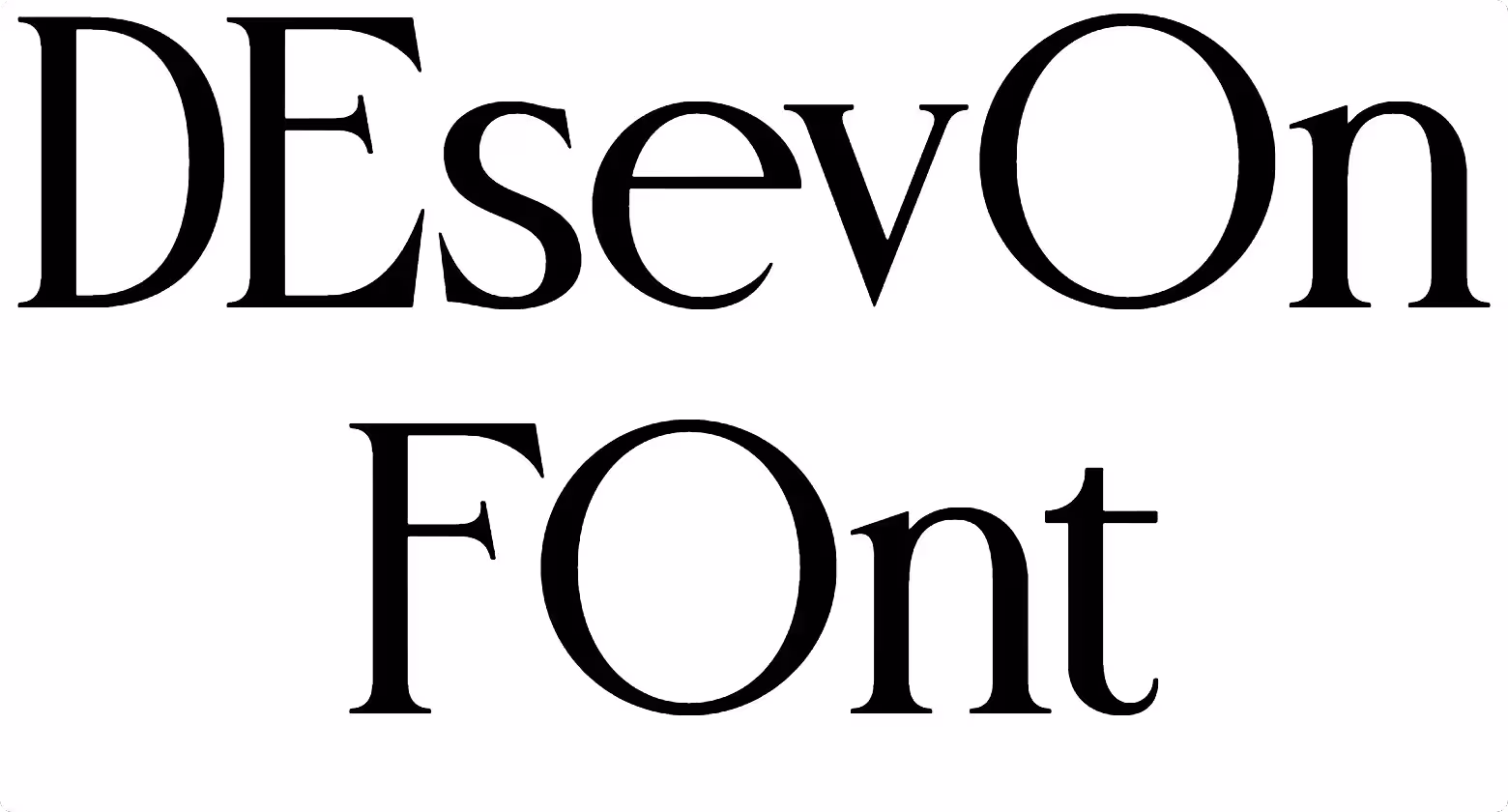 Desevon Font