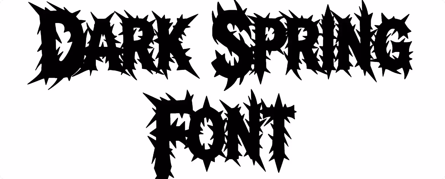 Dark Spring Font