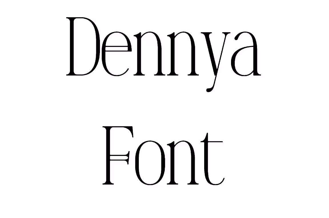 Dennya Font