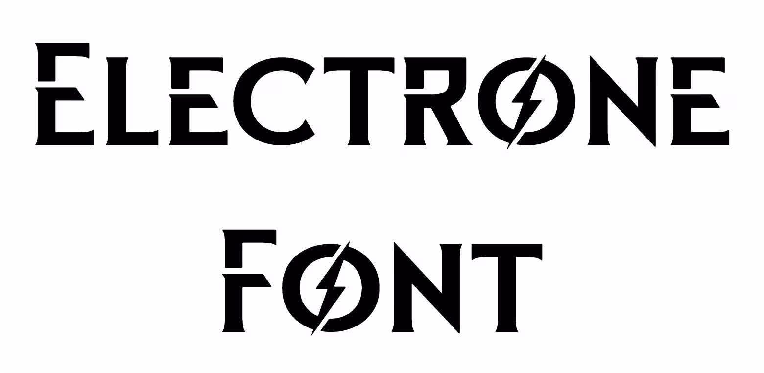 Electrone Font