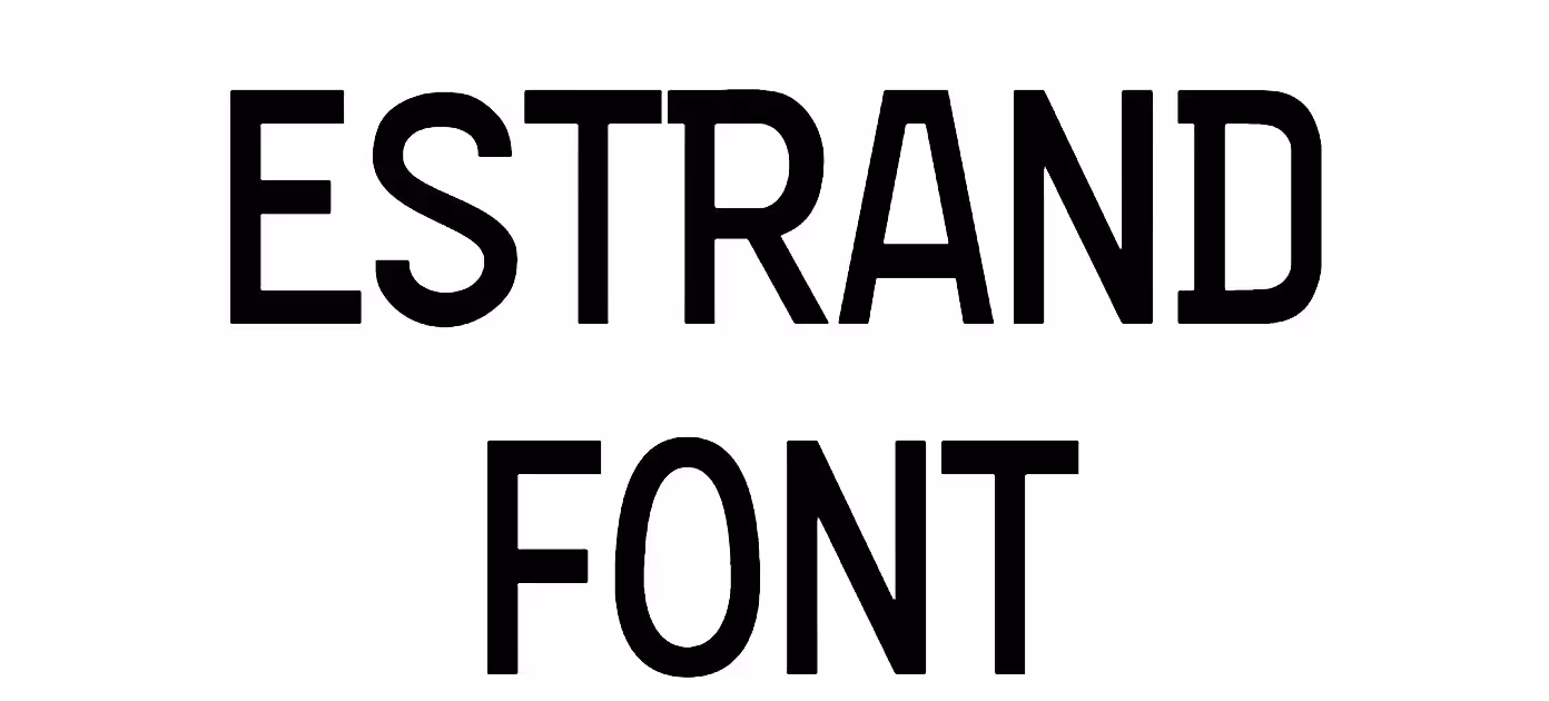 Estrand Font
