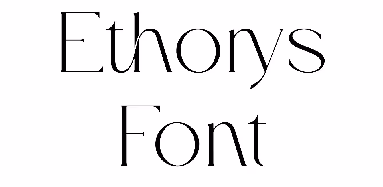 Ethorys Font