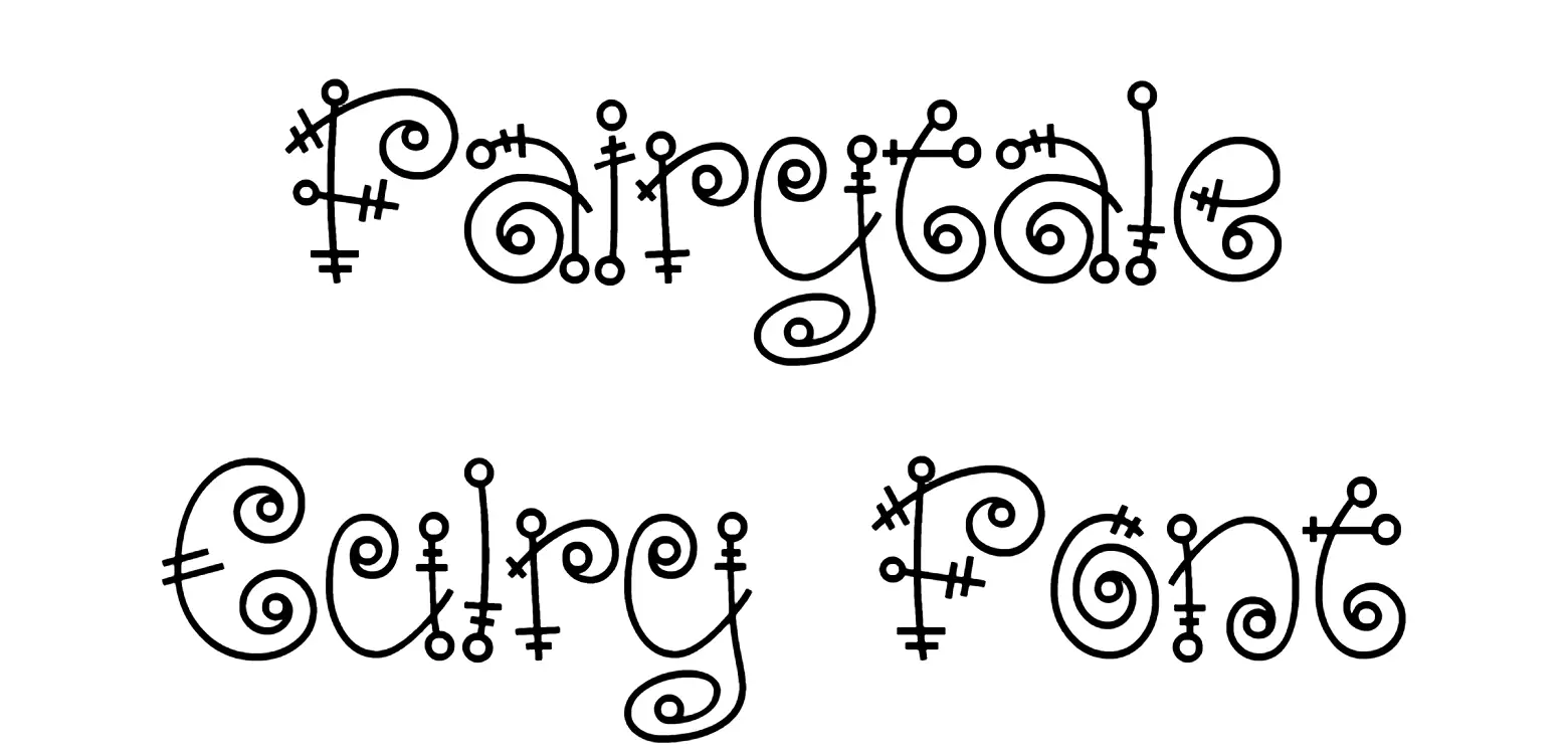 Fairytale Culry Font