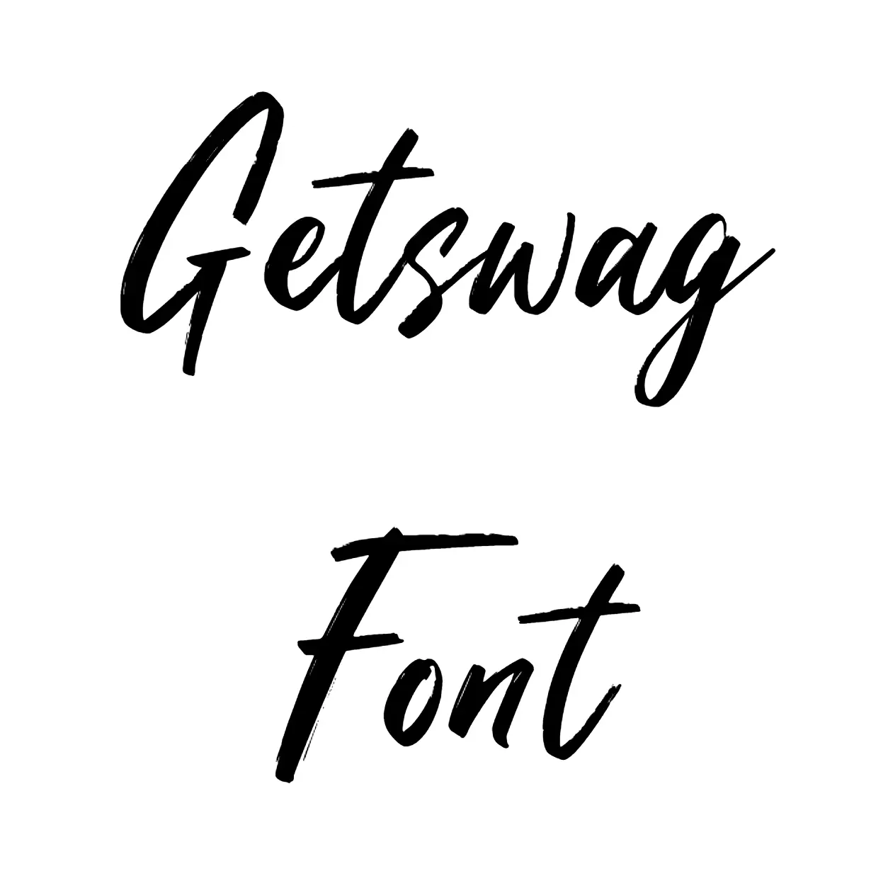 Getswag Font
