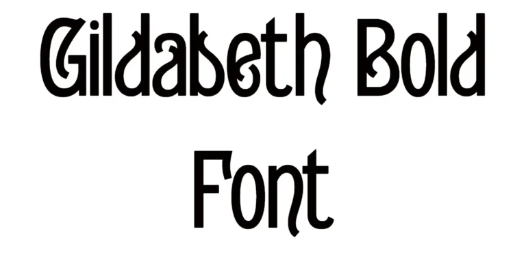 Gildabeth Bold Font