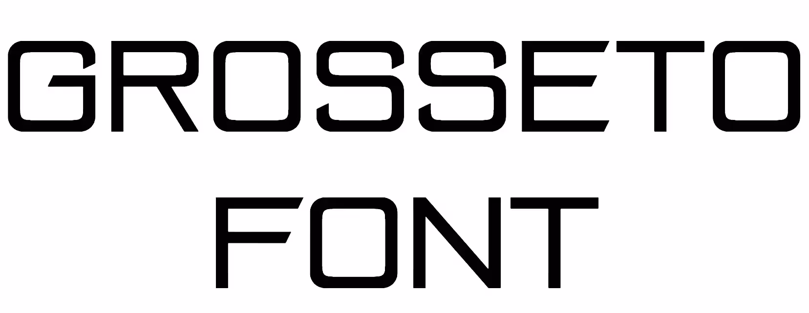 Grosseto Font