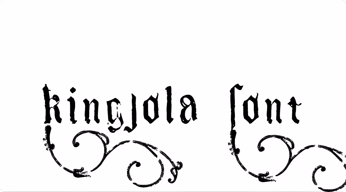Kingjola Font