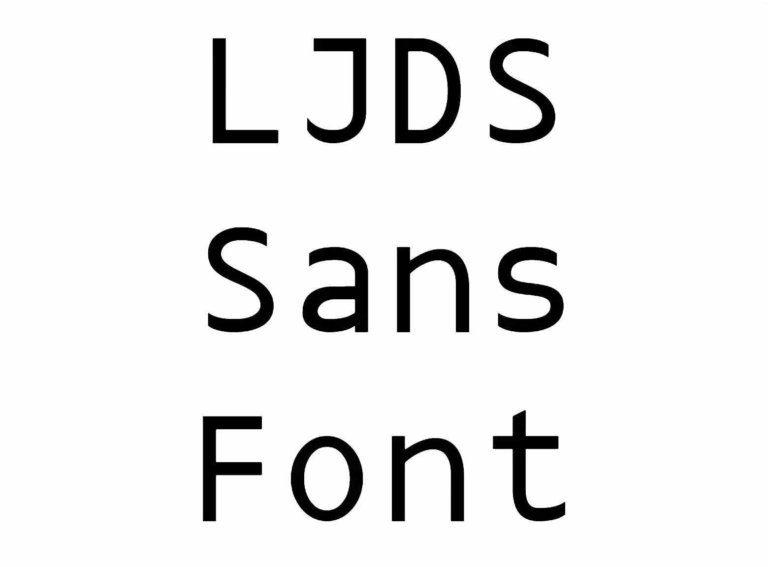 LJDS Sans Font