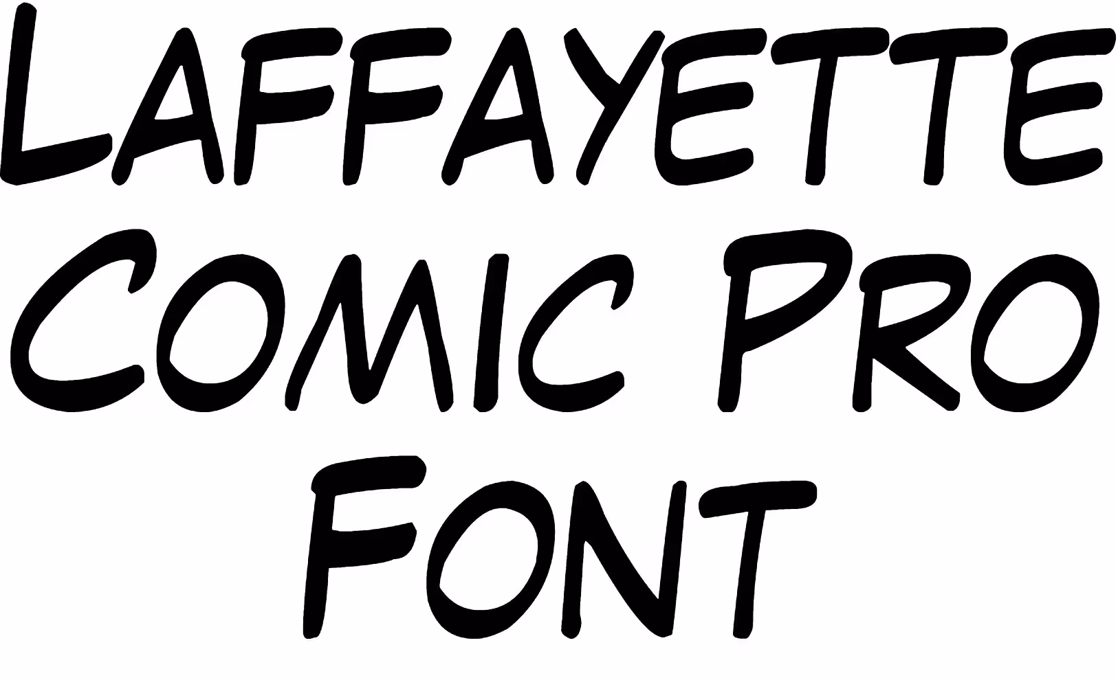 Laffayette Comic Pro Font