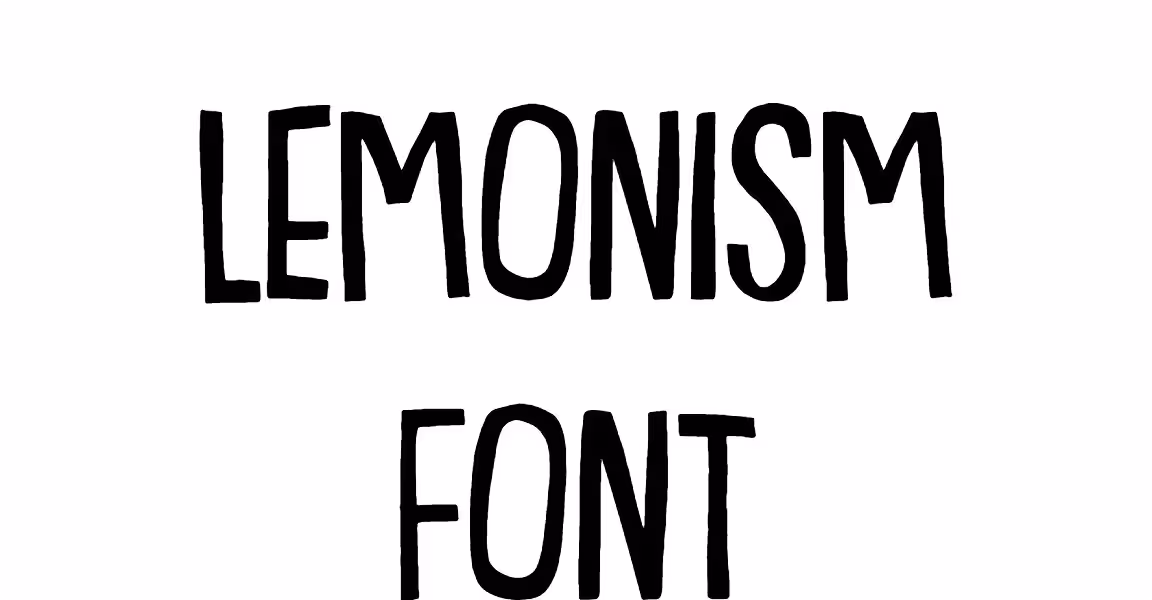 Lemonism Font