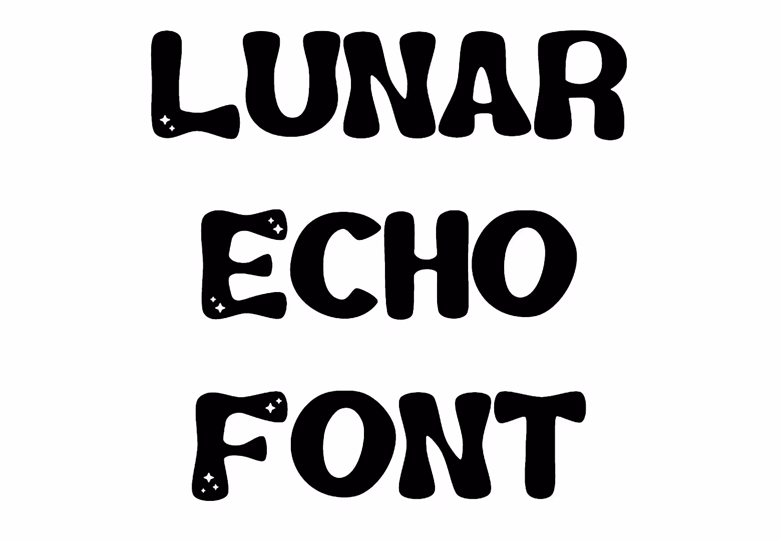 Lunar Echo Font