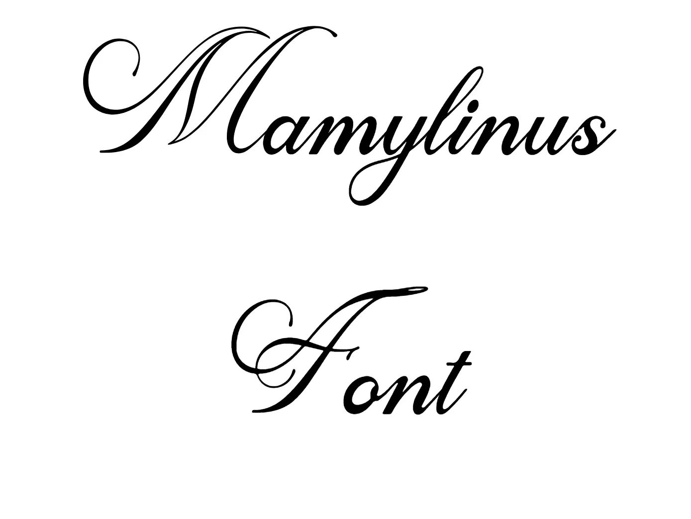 Mamylinus Font