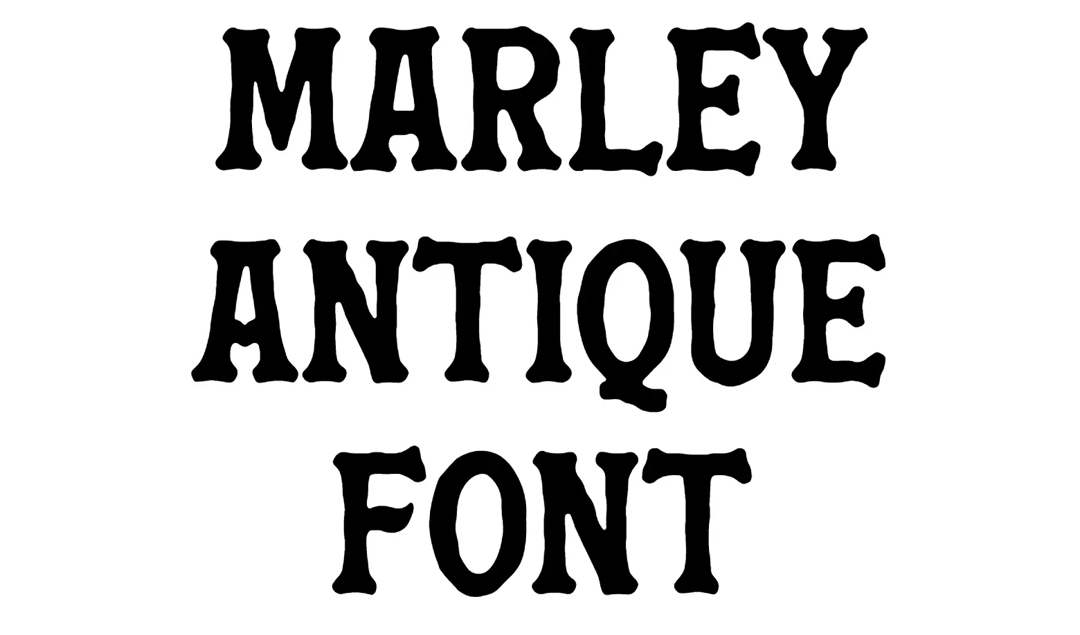 Marley Antique Font