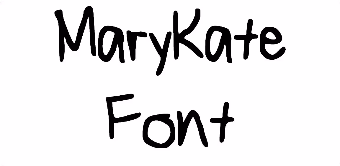 MaryKate Font