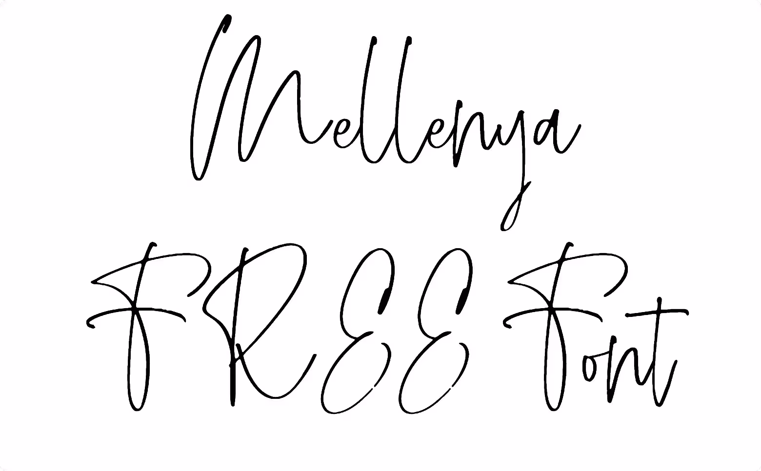 Mellenya FREE Font