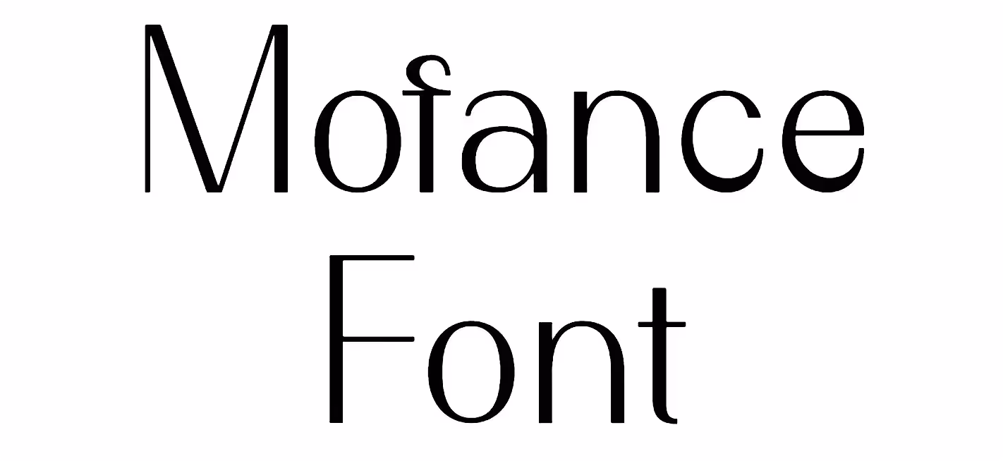 Mofance Font