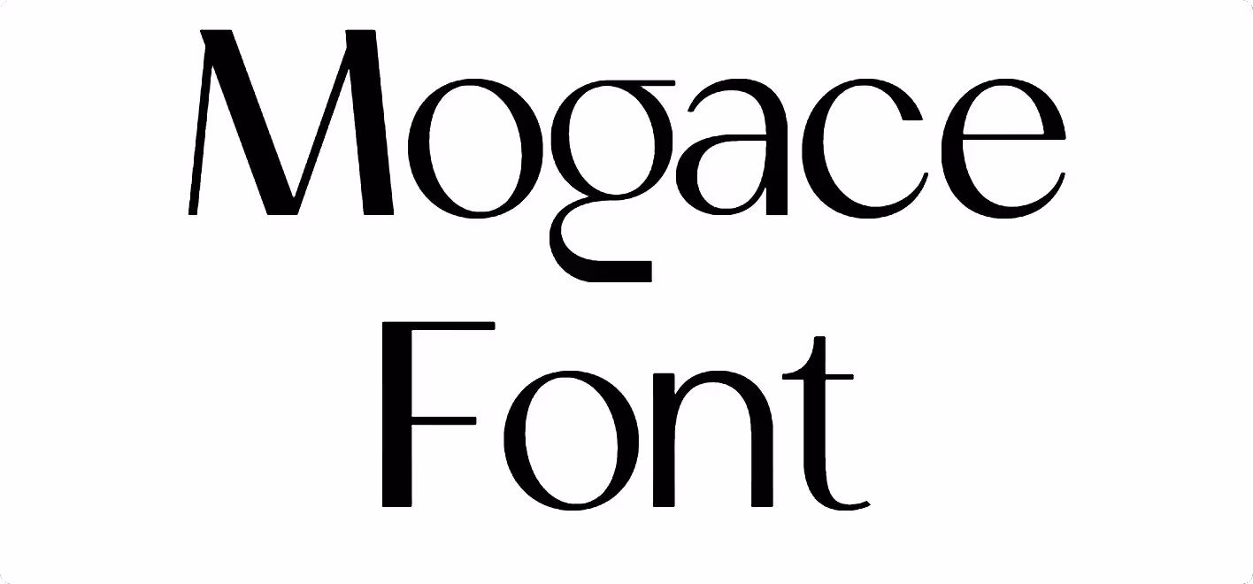 Mogace Font