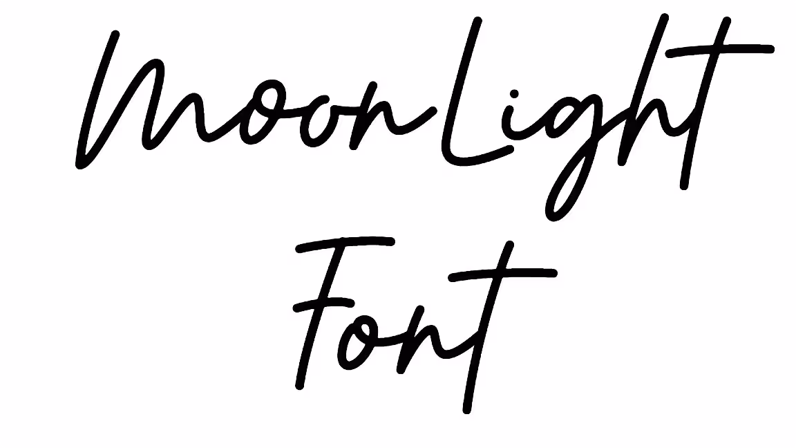 MoonLight Font