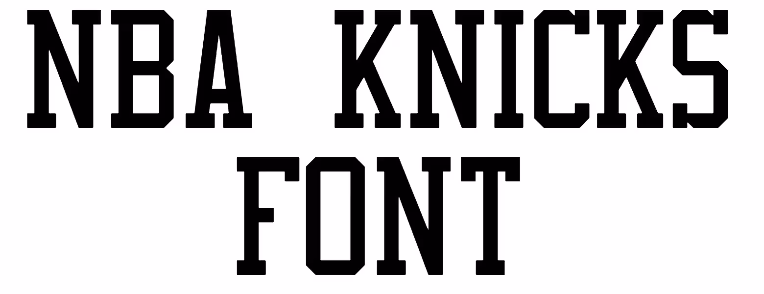 NBA Knicks Font