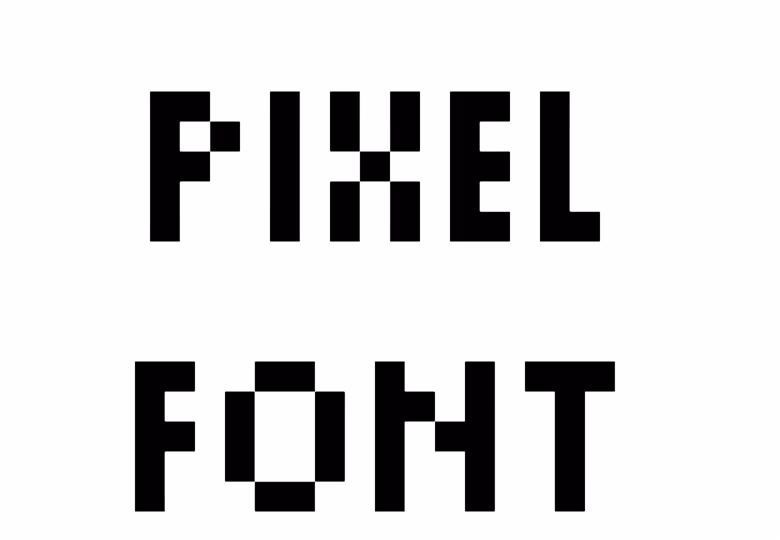 Pixel Font