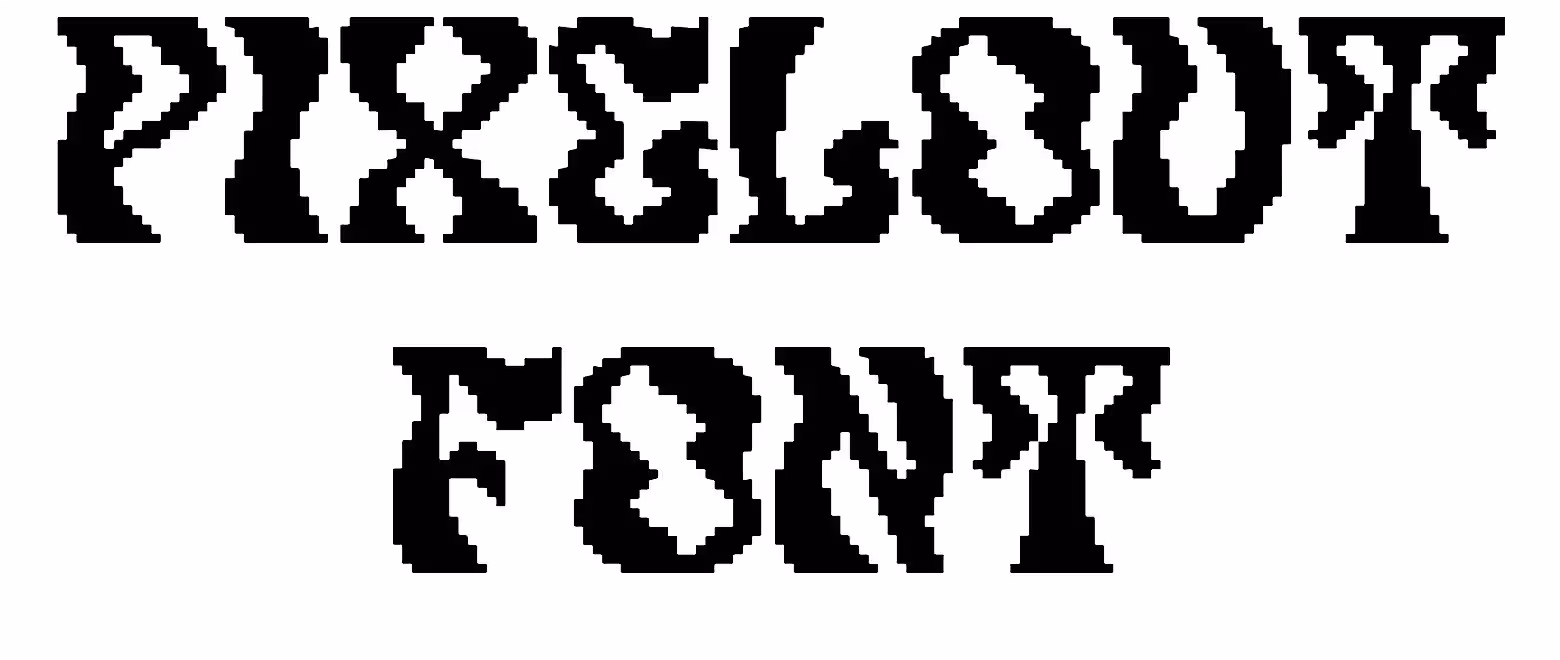 Pixelout Font