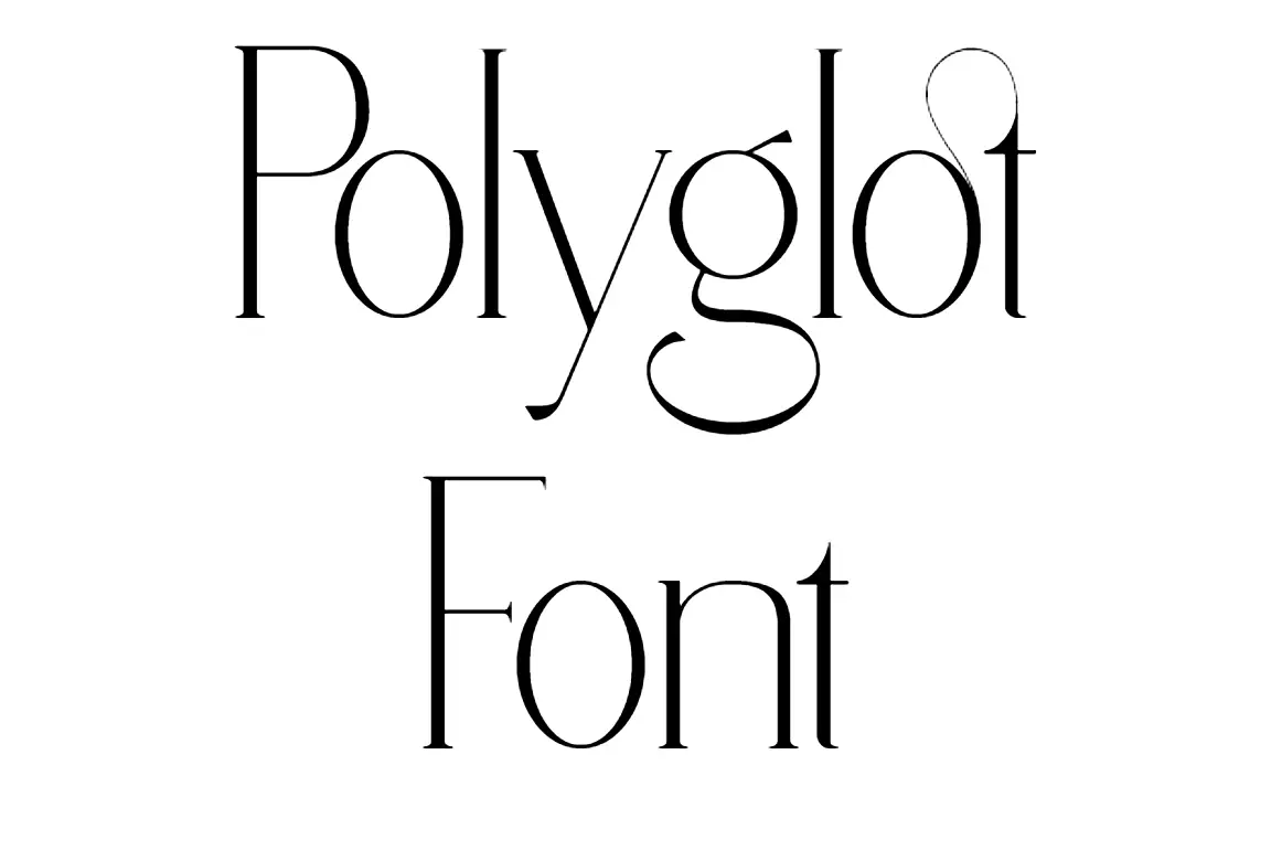 Polyglot Font