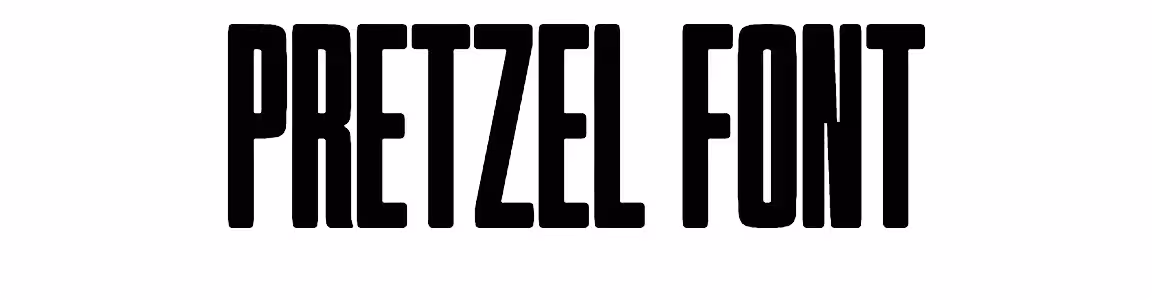 Pretzel Font